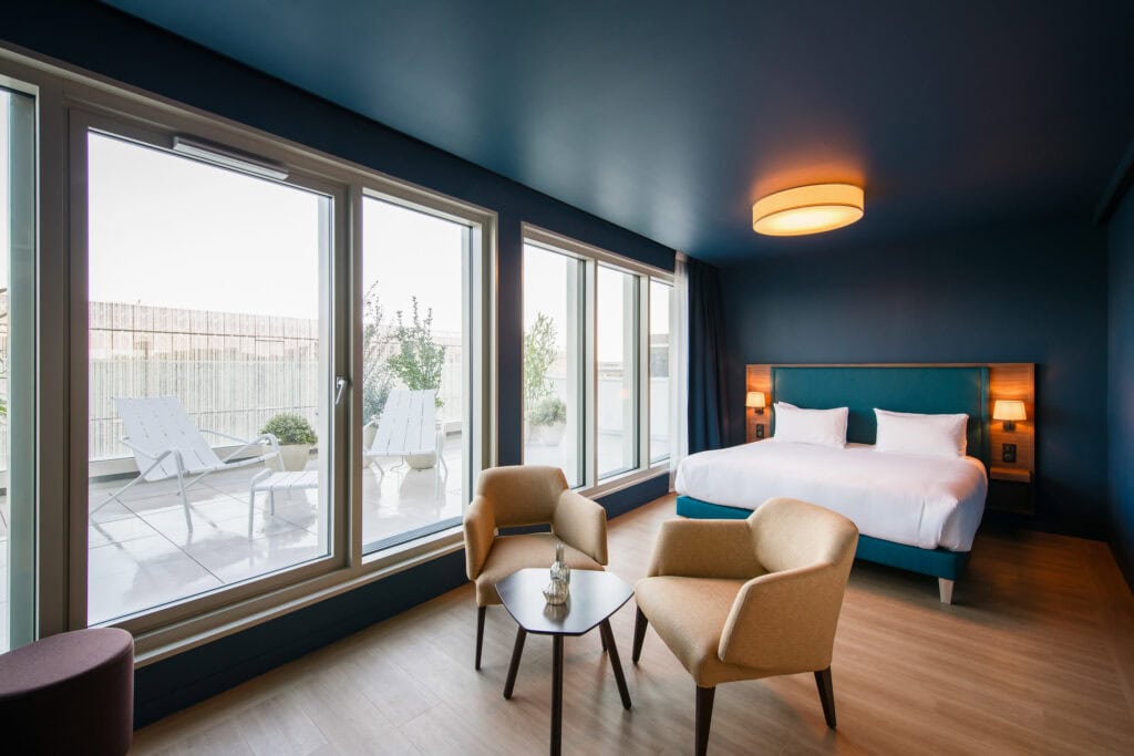 Photo de la Suite Junior à l'Hôtel de la Cité à Nantes.